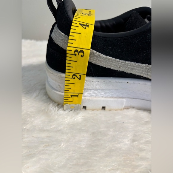 Puma Mayze Black Suede Platform Sneakers - Size 10 - Picture 7 of 8